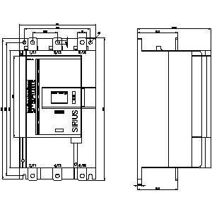 Siemens 3RW5244-6TC14 SIRIUS Soft Starter avec bornes à vis et sortie thermistorique