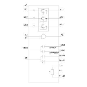 Siemens 3RW5244-6TC14 SIRIUS Soft Starter avec bornes à vis et sortie thermistorique