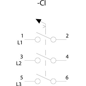 3LD2003-0TK53 Dispositifs de base déconnectant les interrupteurs de distribution d'électricité dans les industries