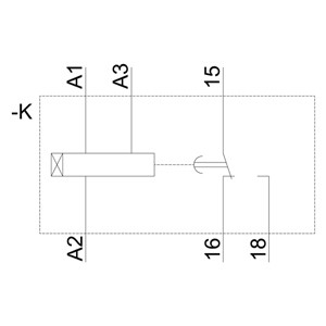 Relais de synchronisation avec fonction de décalage et de protection 7PV1512-1AP30 1 Relais de changement