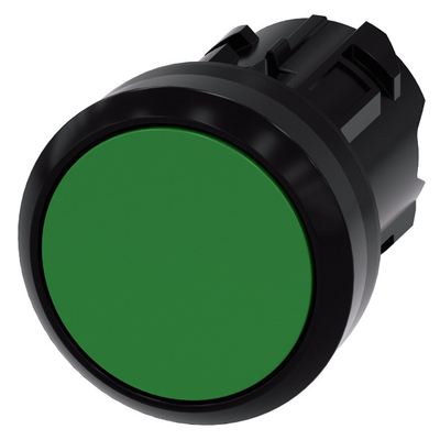 3SU1000-0AA40-0AA0 SIRIUS ACT Bouton avec bouton vert plat en plastique non éclairé
