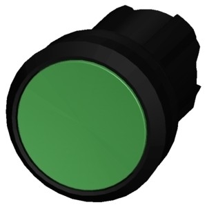 3SU1000-0AA40-0AA0 SIRIUS ACT Bouton avec bouton vert plat en plastique non éclairé