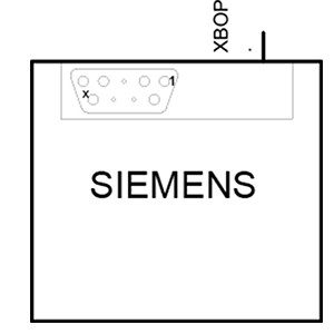Interface de communication Modbus Panneau de base de l'opérateur 6SL3255-0AA00-4CA1 pour le secteur industriel