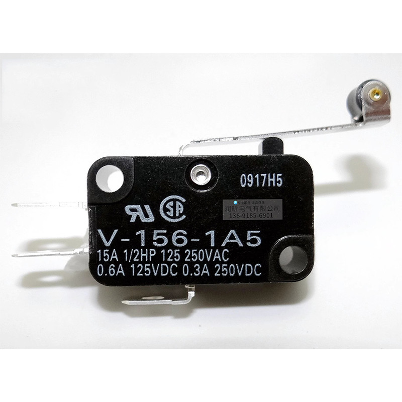 V-156-1A5 Microswitch Snap Action Switches conçus par l'OMI pour le contrôle de précision