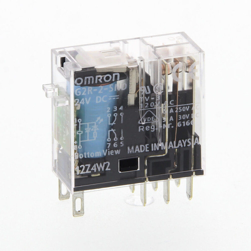OMB relais intermédiaire G2R-2-SN DC24 L pour les performances dans les applications industrielles