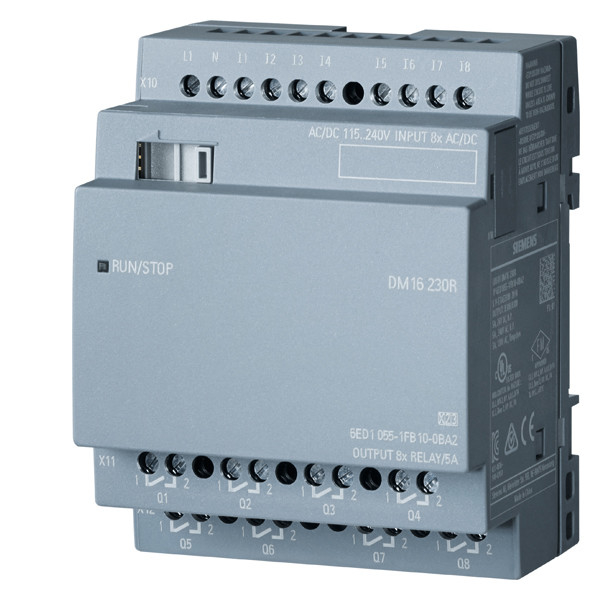 8 DI/ 8 DO Module d'extension de l'interface de communication pour Siemens LOGO 8 6ED1055-1FB10-0BA2