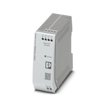 Unité d'alimentation électrique compacte et à courant continu de 24 V UNO-PS/1AC/24DC/60W pour applications industrielles