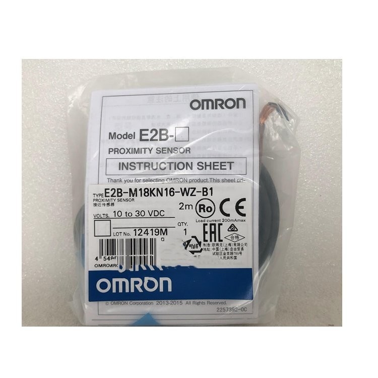 Améliorez votre production avec les capteurs de proximité inductifs OMS E2B-M18KN16-WZ-B1