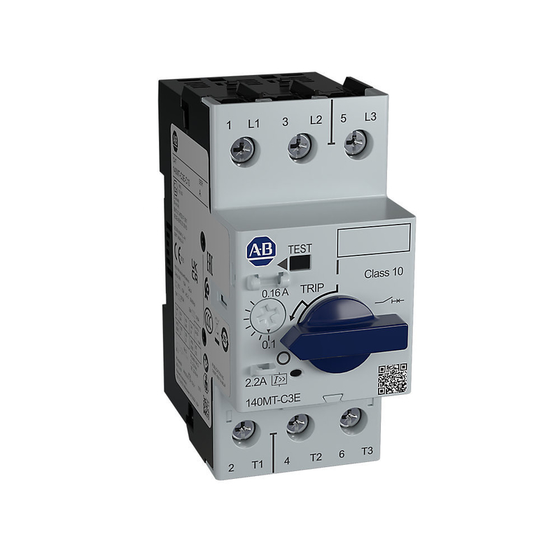 140MT-C3E-B40 Disjoncteur de protection du moteur C Cadre Capacité de rupture standard A-B