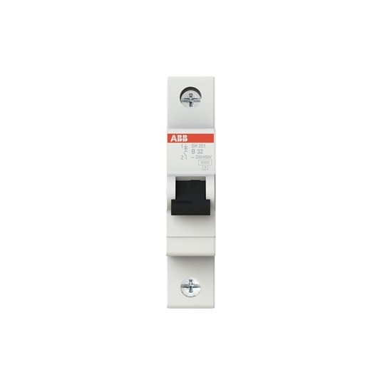 32 Un disjoncteur miniature MCB SH201-B32 Fréquence nominale 50Hz 1P B 220V 220V