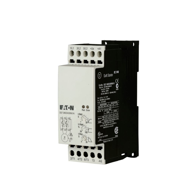 DS7-340SX012N0-L 3 phases 400V démarrage doux 5,5 kW DS7 pour le contrôle du moteur économe en énergie