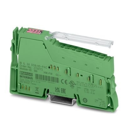 Module numérique de sortie de courant élevé IB IL 24 DO8/HD-PAC 2700172 pour contrôle industriel