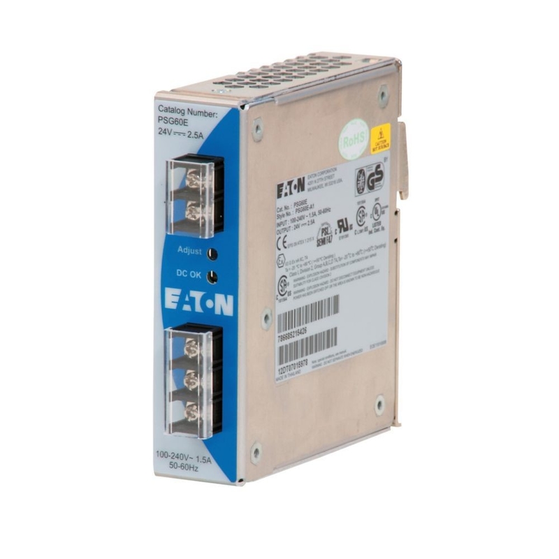 L'alimentation électrique PSG120E24RM 1-phase 100-240VAC/24VDC 5A pour une puissance de sortie stable et sûre