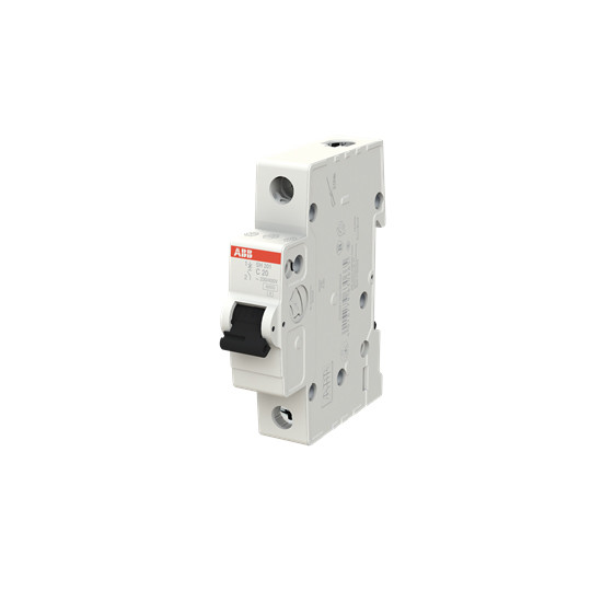 1P C 20 A MCB SH201-C20 Disjoncteur miniature BCD Courbe C 1P Capacité de rupture 1P