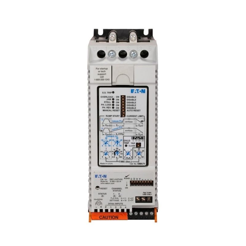 S801 N37N3S Soft Starter 400V 18,5 kW pour le démarrage en douceur et en toute sécurité du moteur dans le secteur industriel