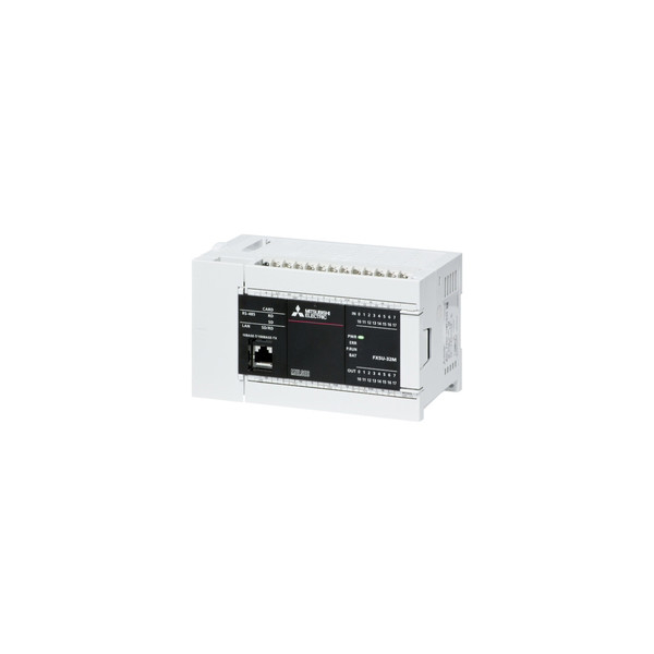 FX5U-32MT/ES FX5U Mitsubishi PLC 16 entrées 16 sorties de transistors 3xEth analogique RS-485 évier