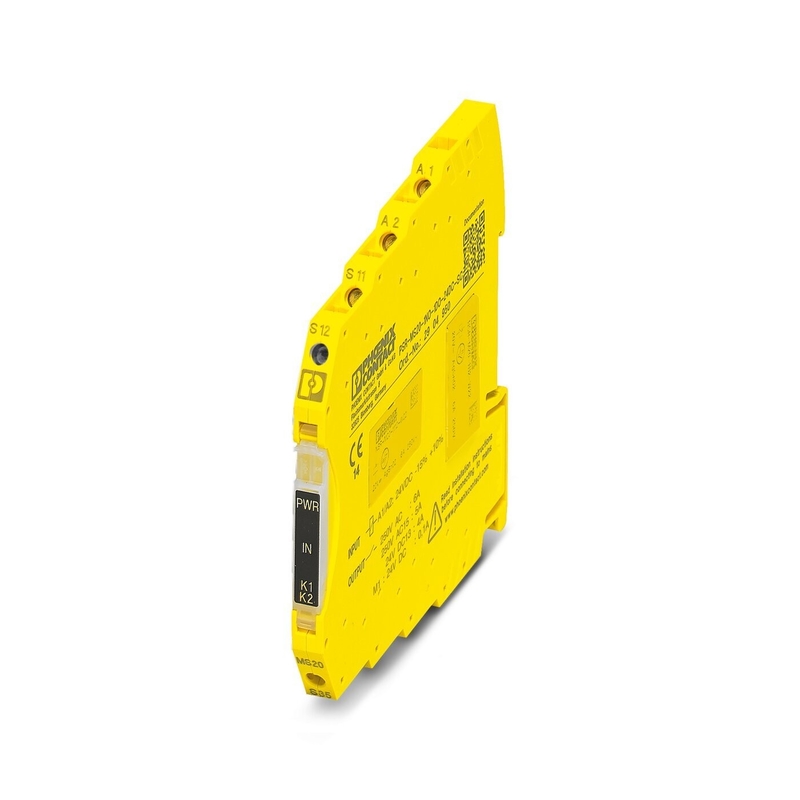 Relais d'accouplement PSR-MS60-2NO-24DC-SC pour la protection de la sécurité dans les usines et les installations