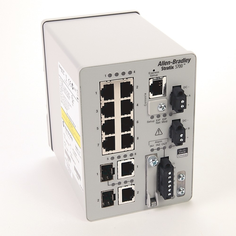 1783-BMS10CGP Stratix 5700 8 cuivre 10/100 Ports 2 Combo 10/100/1000 Ports 1588 PTP ab Tous
