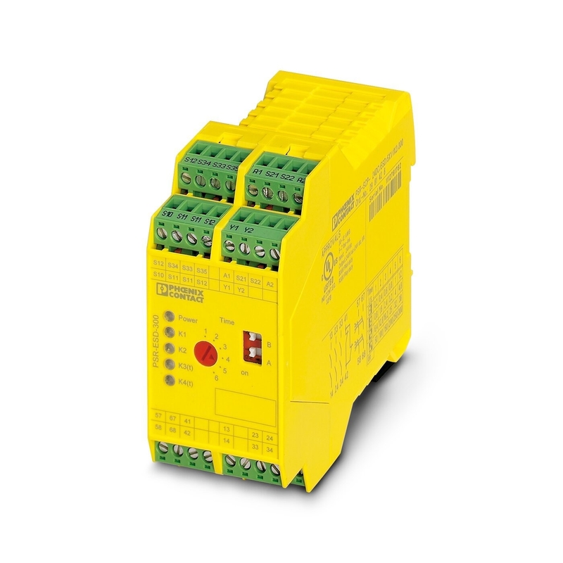 PSR-SCP-24DC/ESD/5X1/1X2/300 Relais de sécurité de contact Phoenix Protéger le relais de couplage