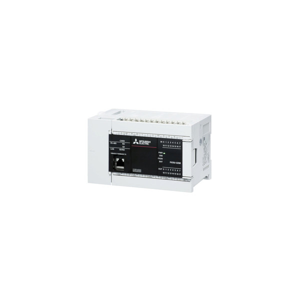 FX5U-32MR/ES FX5U CPU AC 16 entrées 16 sorties de relais 3xAnalog Eth RS-485 par Mitsubishi