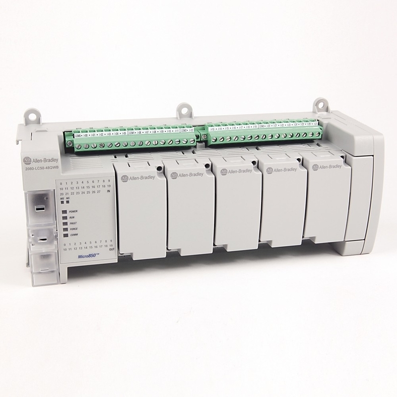 Contrôleur 2080-LC50-48QWB Micro850 48 I/O EtherNet/IP avec des vitesses de transfert de données rapides