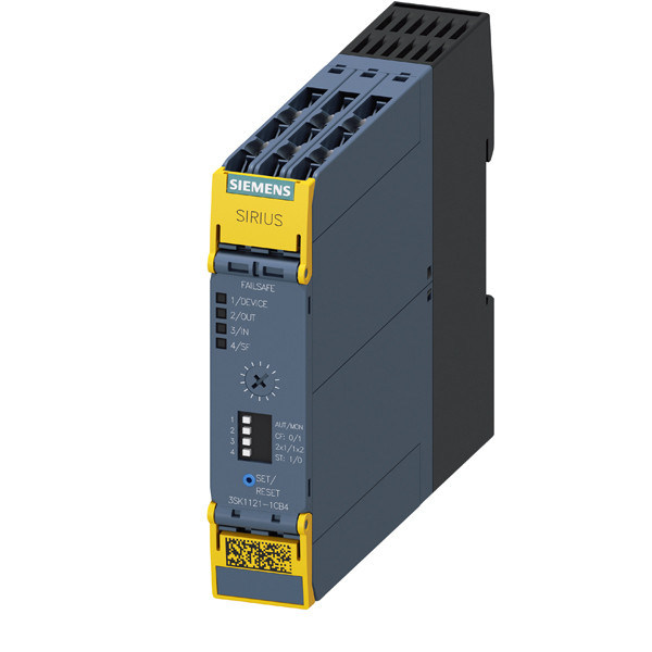 3SK1121-1CB44 Relais de sécurité 3SK1 Unité de base pour les mesures et fonctions de sécurité renforcées