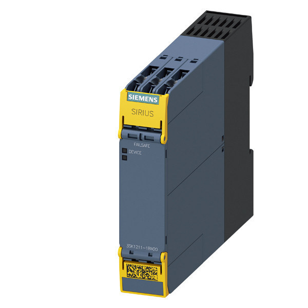 4RO Extension de sortie et terminal de vis 3SK1211-1BW20 Relais de sécurité pour AC/DC 110-240V