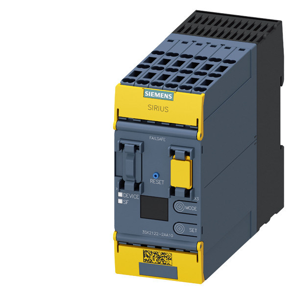 3SK2 Unité de base de relais de sécurité 3SK2122-2AA10 avec une largeur de 45 mm et un terminal à ressort