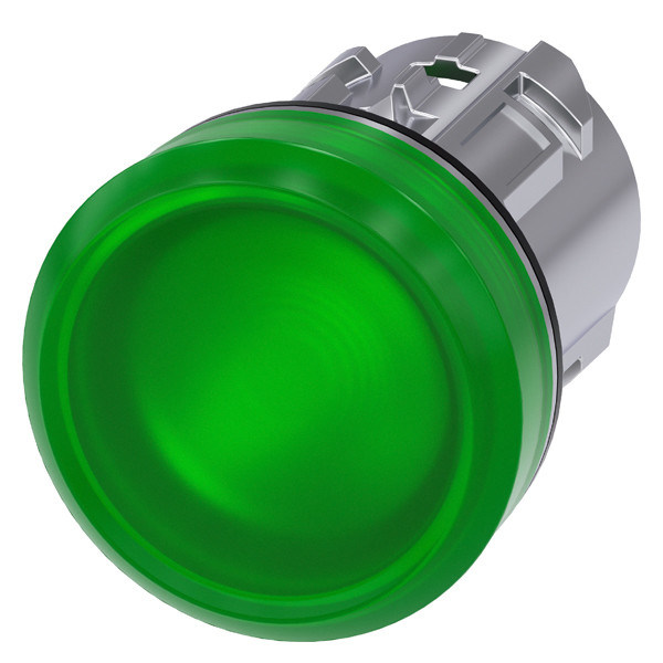3SU1051-6AA40-0AA0 Lentille lisse et brillante en métal vert SIRIUS ACT