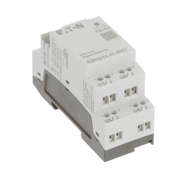 Module DI/O EASY-E4-AC-8RE1 4DI4RO avec borne à vis de source d'alimentation CA/CC de 100 à 240 V