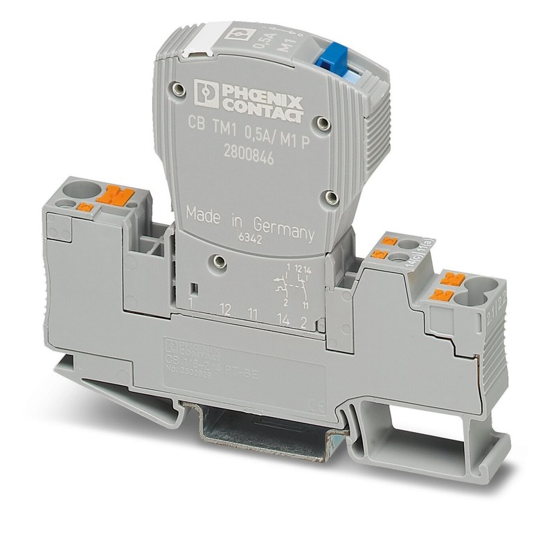 2800846 CB TM1 0.5A M1 P Dispositif thermiquement magnétique Disjoncteurs 50V CC 5 pôles
