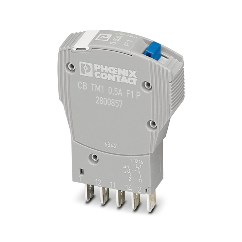 50 V CC 5 pôles 2800857 CB TM1 0.5A F1 P Dispositif thermiquement magnétique
