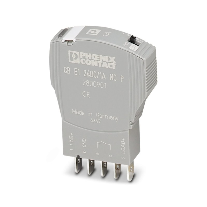 24V DC Voltage nominal 2800901 CB E1 24DC/1A NO P Détecteur de circuit pour équipement électronique