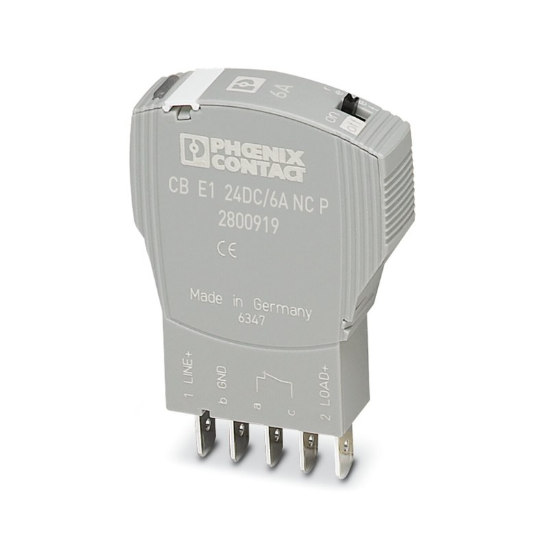 2800919 CB E1 24DC/6A NC P Disjoncteur électronique pour applications industrielles