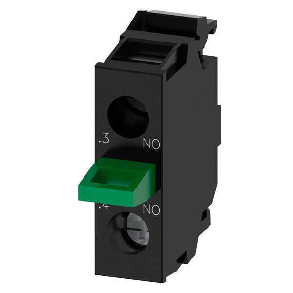 1NO Screw Terminal PLC 3SU1400-2AA10-1BA0 Module de contact SIRIUS ACT pour le montage à la base