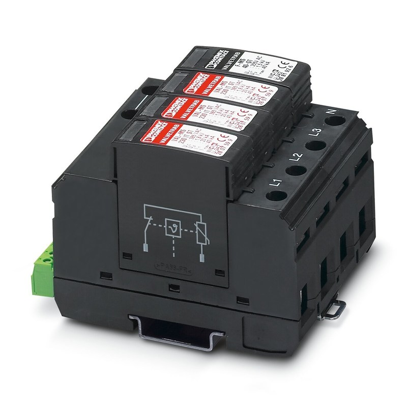 230 V AC Nominé 2838199 VAL-MS 230/3 1 FM Protecteur contre les surtensions de type 2 à 4 pôles