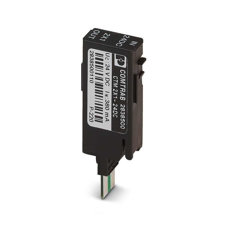 2838500 CTM 2X1- 24V prise de protection contre les surtensions en courant continu à 1 pôle et rentabilité