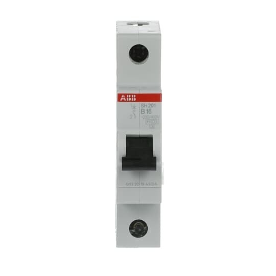 1P B 20 A Capacité de rupture MCB SH201-B20 Disjoncteur miniature 20A Courant nominal