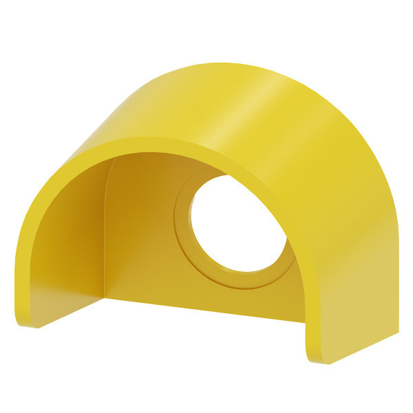 PLC 3SU1900-0DY30-0AA0 SIRIUS ACT Collier de protection jaune en plastique pour arrêt d'urgence