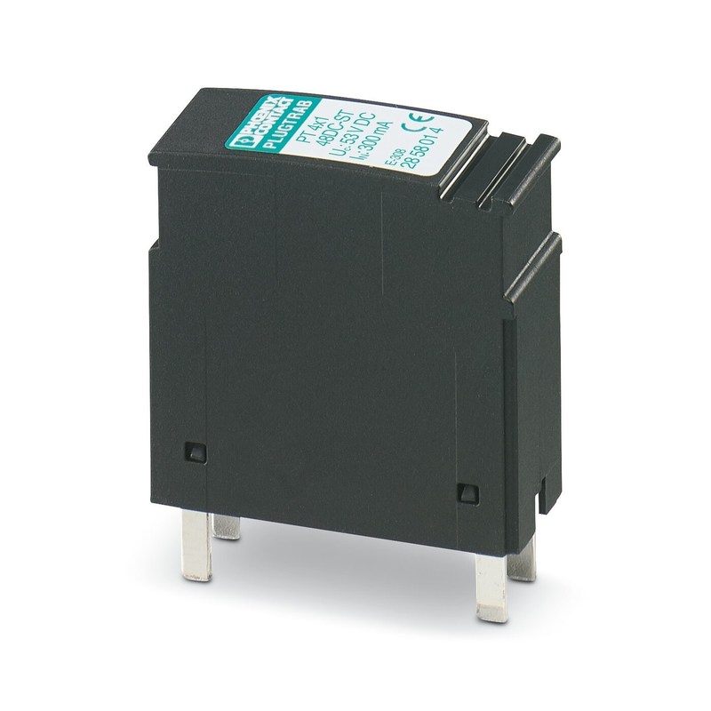 2858014 PT 4X1-48DC-ST prise de protection contre les surtensions pour les applications industrielles à courant continu de 48 V