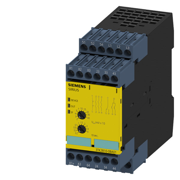 PLC 3TK2810-0BA01 Sécuriser votre machine avec la surveillance de l'arrêt et le terminal de vis