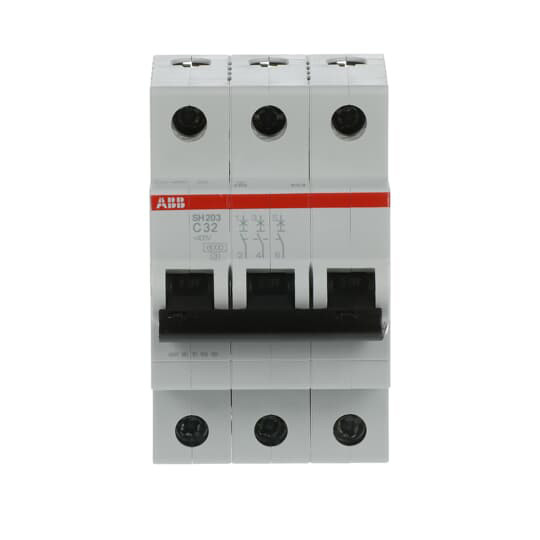 MCB SH203-C32 Disjoncteur miniature 3P C 32A Voltage nominal 220