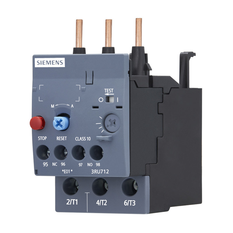 Relé de surcharge scellé 3RU7126-1DB0 3RU7 Taille S0 pour la protection