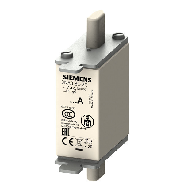 PLC 3NA3810-2C LV HRC Fuse Link GL/GG avec indicateur avant