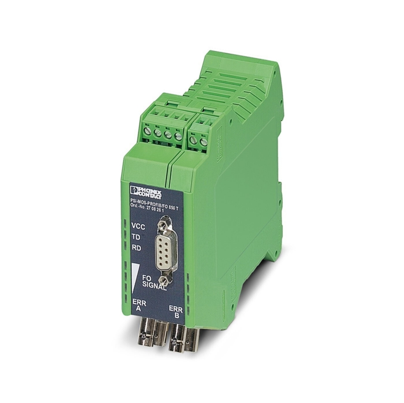 2708261 PSI-MOS-PROFIB/FO 850 T Convertisseur FO à contact Phoenix pour les applications industrielles