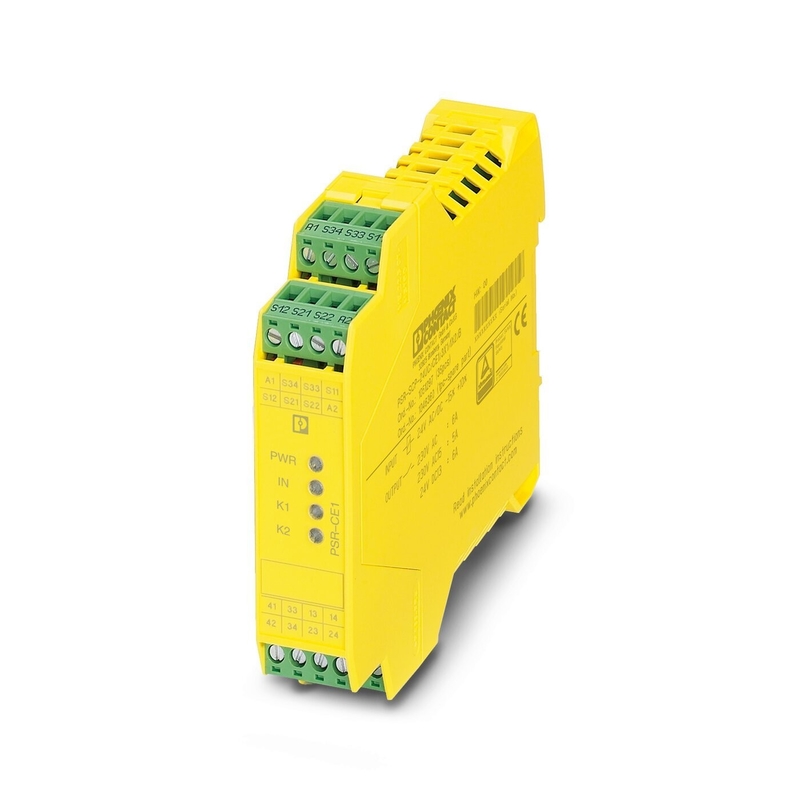 Le relais d'accouplement de protection 1051297 PSR-SCP-24UC/CE1/3X1/1X2/B SET est fourni par Phoenix Contact.