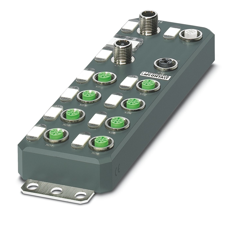 Module de communication de contact Phoenix AXL E PB IOL8 DI4 M12 6P Niveau de protection IP65/67