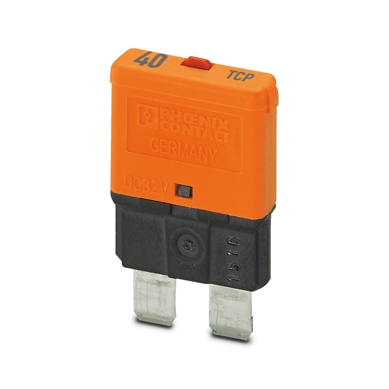 Disjoncteurs pour appareils magnétiques thermiques à courant continu de 40 V à tension nominale de 32 V par contact Phoenix