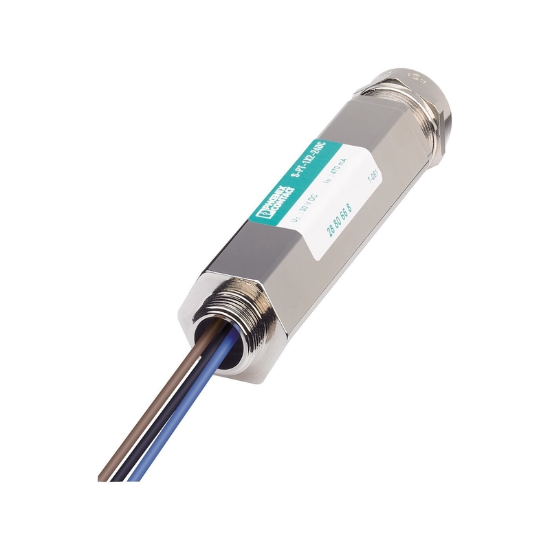 Protection contre les surtensions de tension nominale en courant continu de 24 V pour contact Phoenix de 1/2 &quot; S-PT-1X2-24DC-1/2
