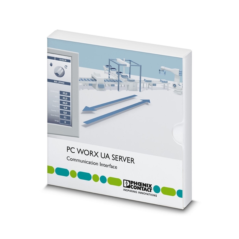 2402685 PC WORX UA SERVER-PLC 40 Phoenix Les pilotes de contacts et le logiciel d'interface